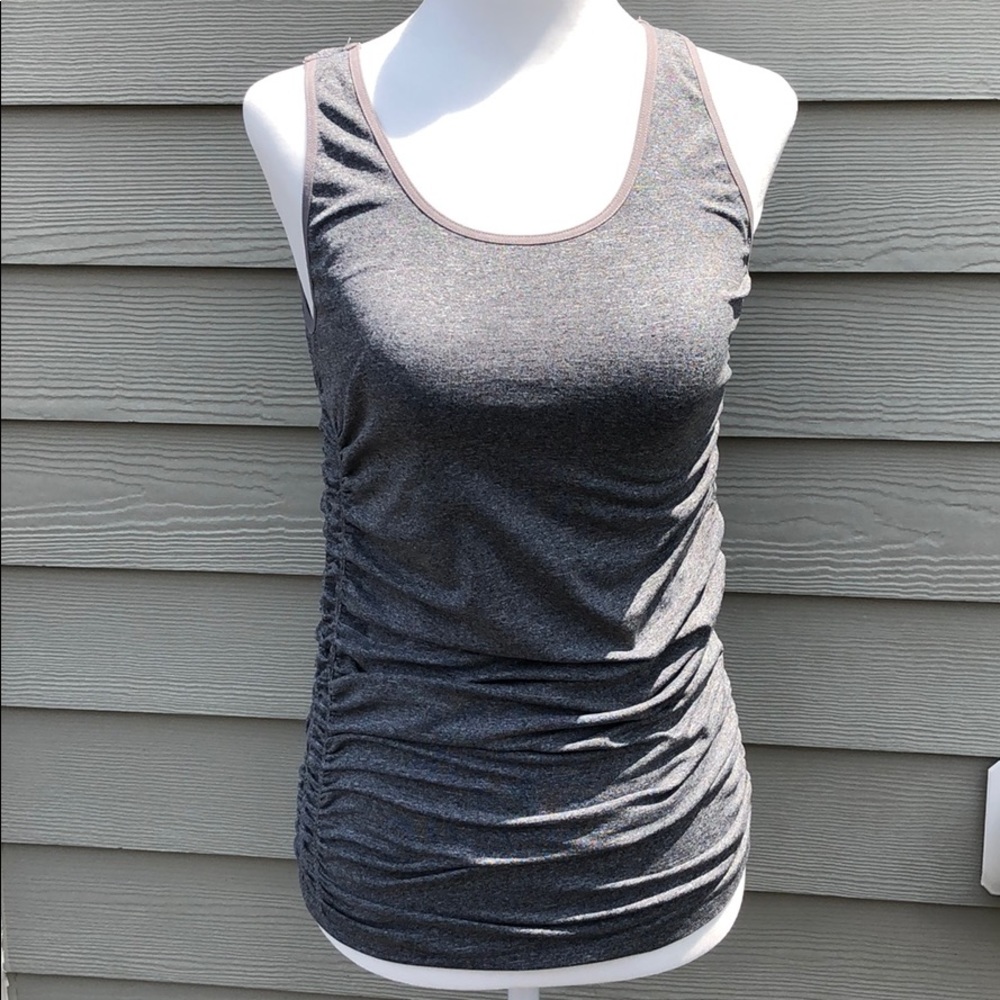 Ingrid & Isabel ruched stretchy tank top